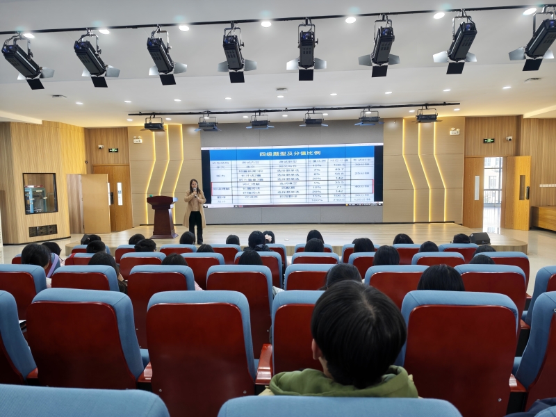 读破要点 稳赢四级——文法学院成功举办“大学英语四级公益讲堂”阅读专项讲座